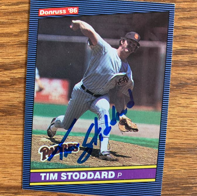 Tim Stoddard TTM Autograph Success