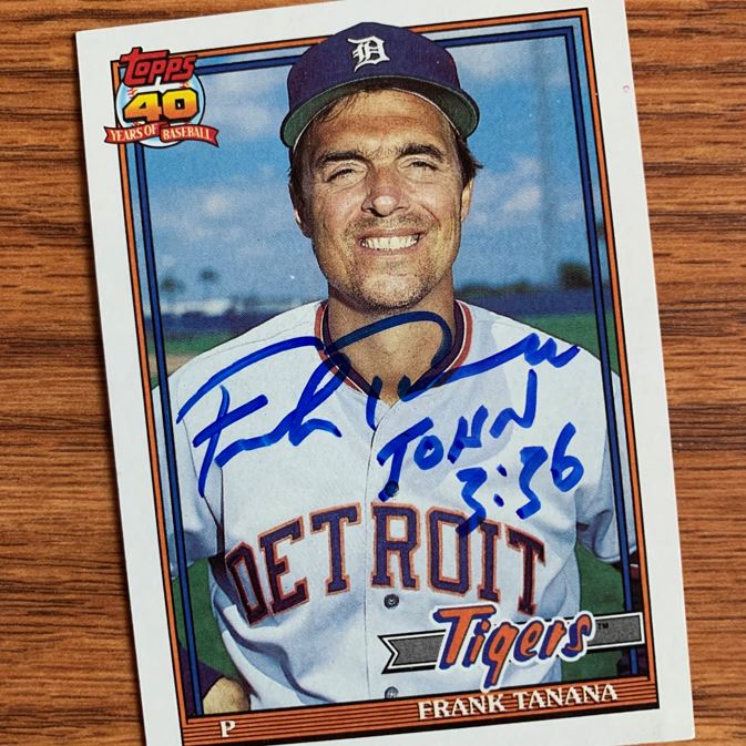 Frank Tanana TTM Autograph Success