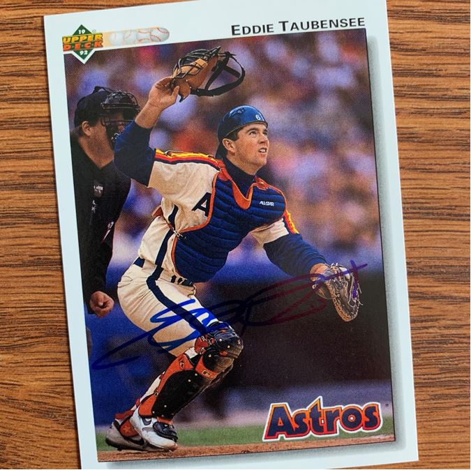 Eddie Taubensee TTM Autograph Success