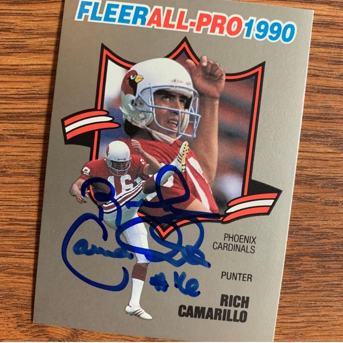 Rich Camarillo TTM Autograph Success