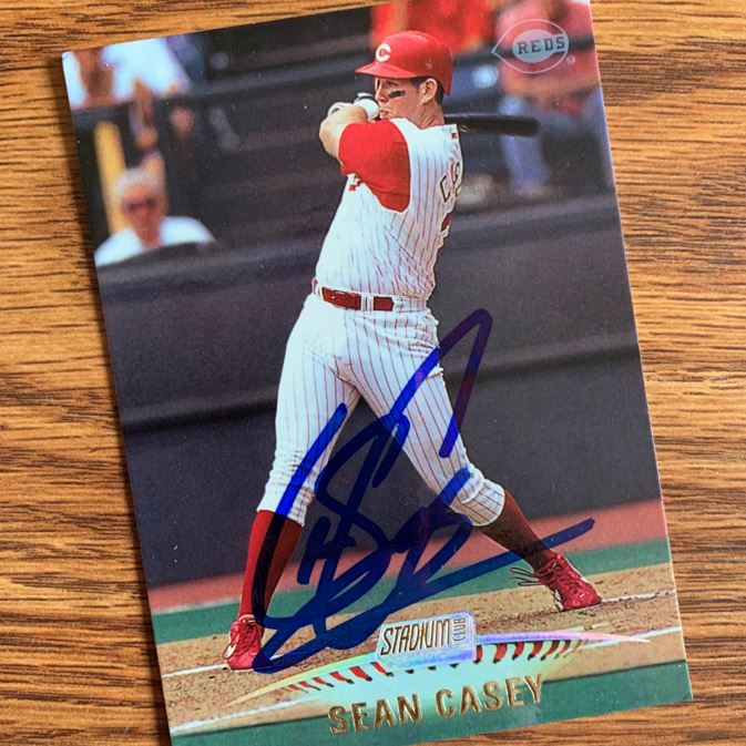 Sean Casey TTM Autograph Success