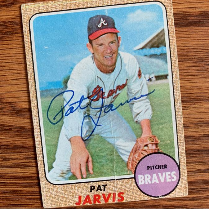 Pat Jarvis TTM Autograph Success