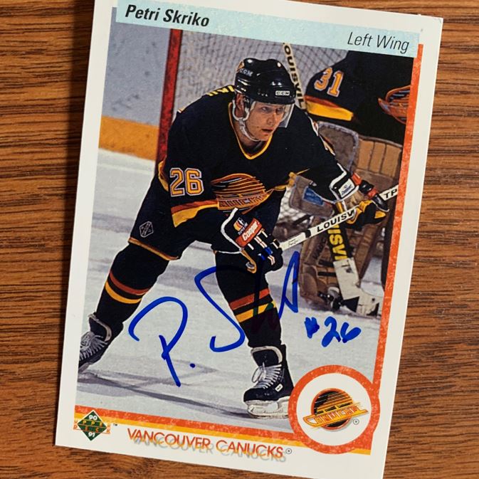 Petri Skriko TTM Autograph Success