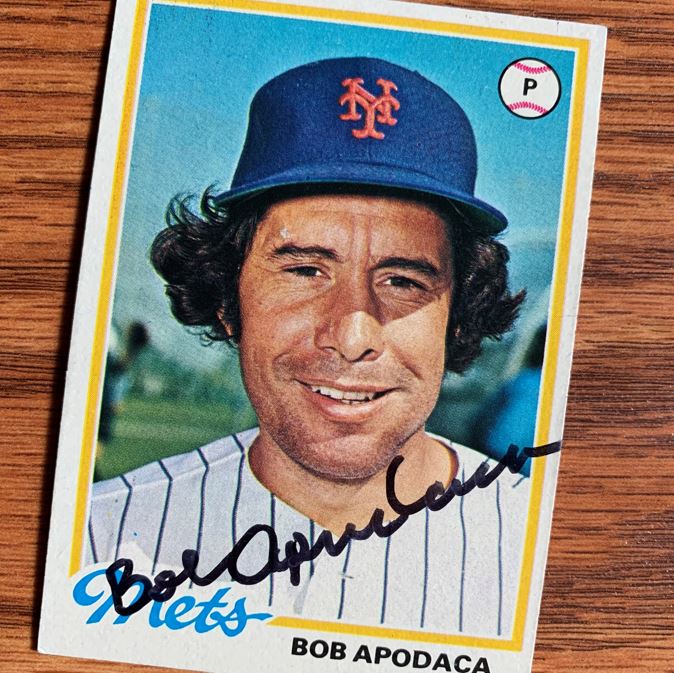 Bob Apodaca TTM Autograph Success