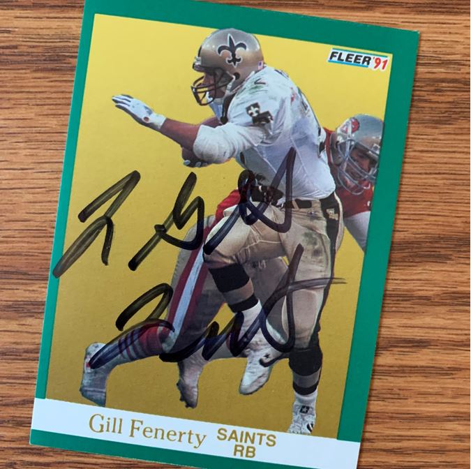 Gill Fenerty TTM Autograph Success