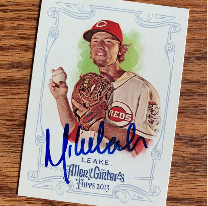 Mike Leake TTM Autograph Success