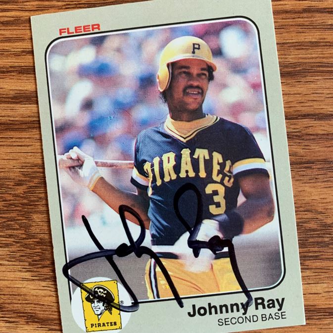 Johnny Ray TTM Autograph Success