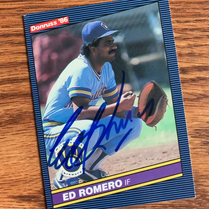 Ed Romero TTM Autograph Success