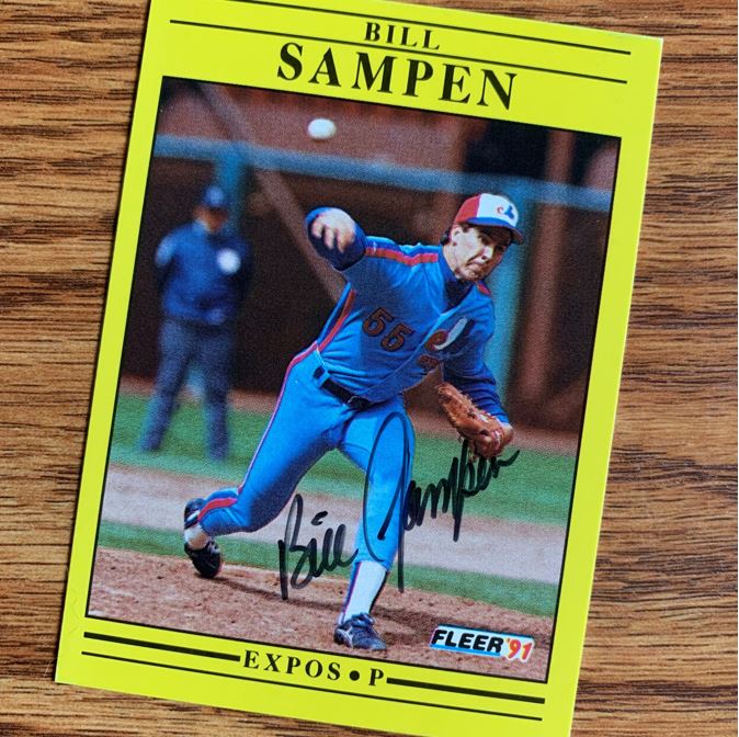 Bill Sampen TTM Autograph Success